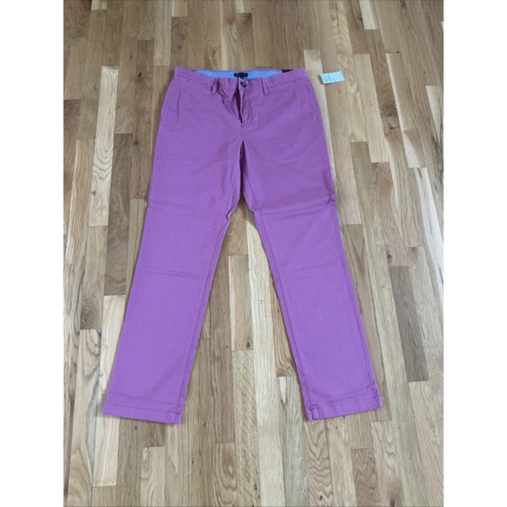 Nordstrom 14th & Union Slim Fit Men's‎ Pink/purplish Pants Size 36x32  "NWT"